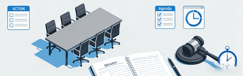 board meeting minutes template