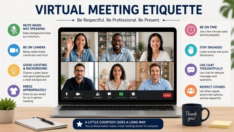Virtual meeting etiquette