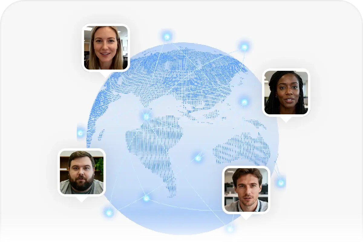 Meeting across the world