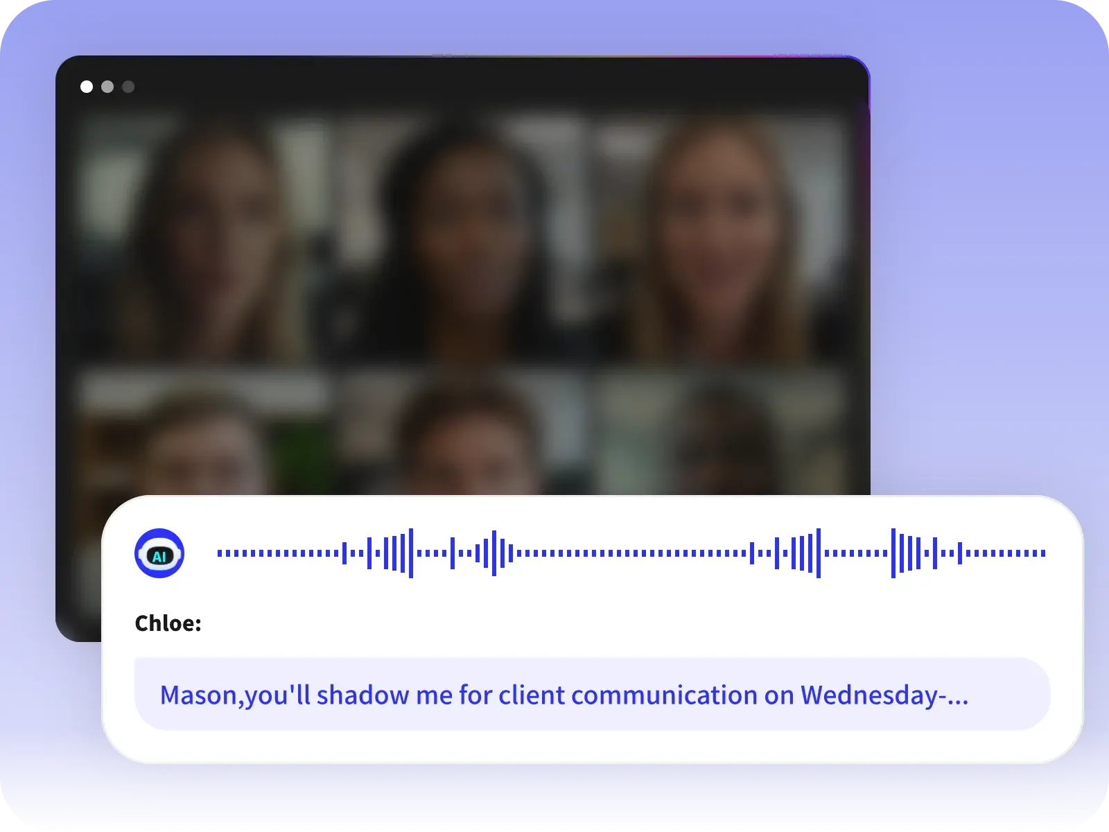 Transcription for high efficiency