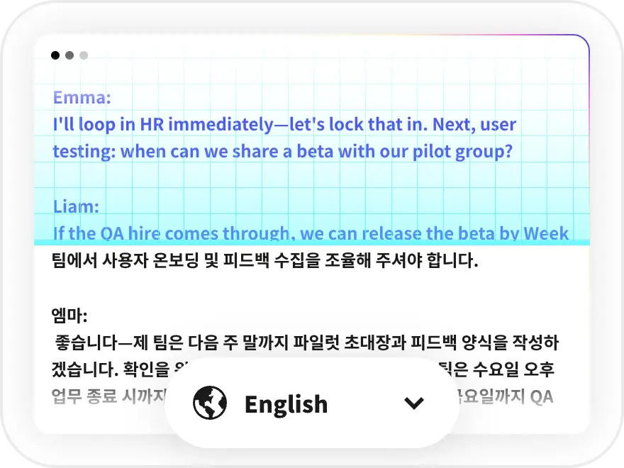 Multilingual Transcription